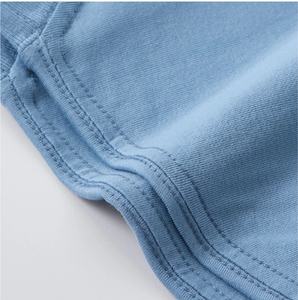 قميص رجالي مخصص 100% قطن، تي شيرت فاخر الجودة بياقة دائرية مضلعة، تي شيرت فضفاض بأكتاف منخفضة للرجال بأسلوب الشارع - Product Image 4