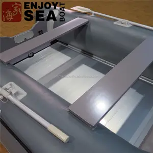 Bateau gonflable professionnel en PVC, bateau portable, avec tente et roue - Product Image 2