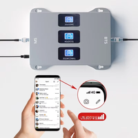 Amplificateur de signal de téléphone mobile tri-bande prenant en charge les réseaux 2G 3G 4G 5G pour la maison, les zones rurales et les montagnes