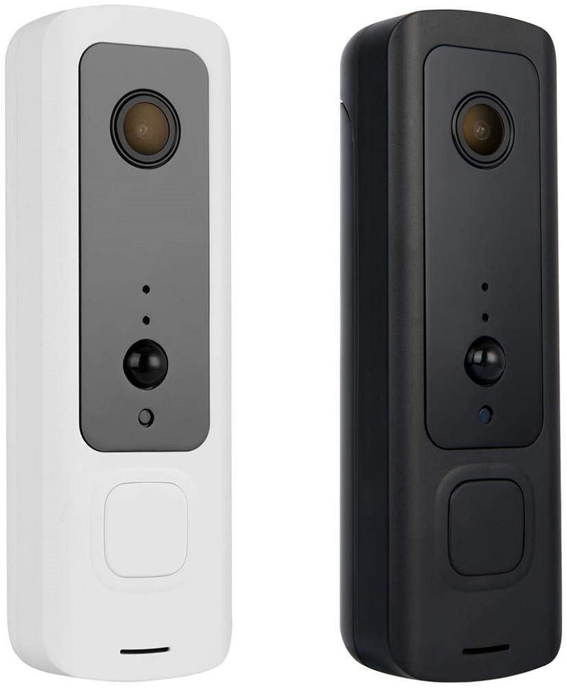 Дверной звонок M18 с мониторингом в режиме реального времени, двухсторонний разговор, HD, 720P, Wi-Fi, беспроводной смарт-Видеозвонок для двери с ночным видением, облако