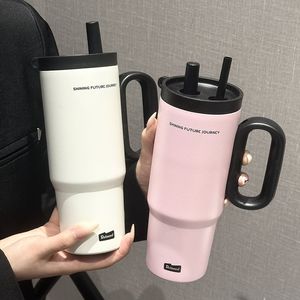 Vaso Térmico Simple Big Mac para Niñas, de Gran Capacidad, Aislado al Vacío, de Alta Calidad, para Estudiantes de Secundaria - Product Image 3