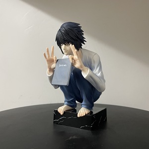 Figurine PVC <span class=keywords><strong>Death</strong></span> <span class=keywords><strong>Note</strong></span> L Lawliet 16 cm, figurine d'anime japonaise, manga, objet de collection, statue, modèle, décoration de maison, jouet, poupée, cadeau - Product Image 5