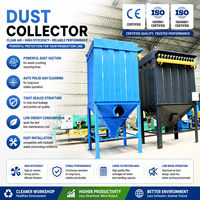 Système de collecte des poussières pour le recyclage des déchets avec filtre à jet pulsé, dépoussiéreur industriel pour ligne de production de concassage
