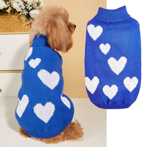 Pet <b>Dog</b> <b>Clothes</b> Small Medium Valentine's Day Clothing Wedding Luxury Warm Pet Cat <b>Dog</b> Winter Sweater - Product Image 3