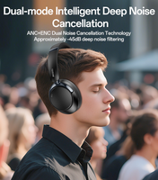 Yesido BT5.4 ANC + ENC casque sans fil 400mAh grande batterie filaire et sans fil casque tête montée BT écouteur EP11