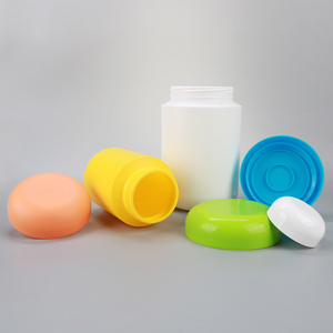 Customized Colored bottles HDPE <b>Plastic</b> Protein Supplement Storage Empty <b>Jar</b> for Protein Powder Packaging with Screw Cap - Product Image 1