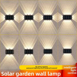 Lámpara Solar para Patio Exterior, Resistente a la Lluvia, de Metal, para Iluminación de Paredes, Decoración de Ambiente para Exteriores de Viviendas - Product Image 6