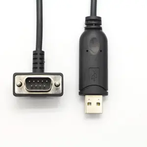 Adaptateur de port série USB vers série RS232 RS485 DB9 9 broches mâle ou femelle câble D-SUB pour Win & Mac 3ft/1m