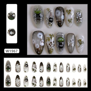 Cat's Eye Forest Armour Sweet Lovey Genie Desmontable Usable 24 piezas para puntas de uñas - Product Image 2