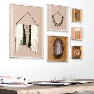 YAGELI Cadre Mural d'Affichage Artistique Personnalisé Grand Format DIY en PMMA Néon Acrylique Boîte à Ombre Épaisseur 3-5mm OEM/ODM Accepté Logo Personnalisé - Product Image 5