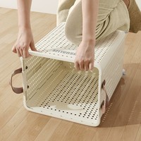 Panier à linge pliable en plastique avec roues panier de rangement de salle de bain debout conception pliable moderne organisateur roulant durable