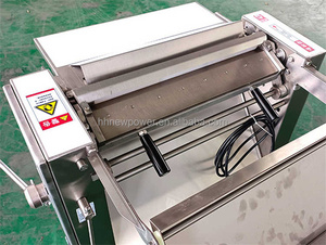 Pelador de carne de la mejor calidad, máquina separadora de piel de cerdo, removedor de aceite de piel de cerdo, máquina peladora de cerdo a la venta - Product Image 3