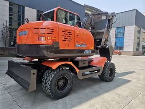 JG80S escavatore agricolo escavatore gommato economico su ruote in vendita - Product Image 5