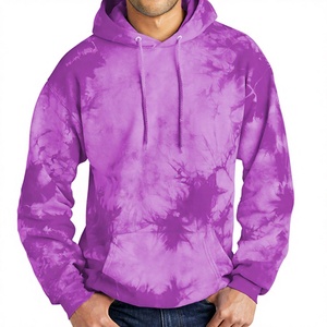 Sudadera con Capucha Tie Dye de Poliéster/Algodón Transpirable y Ecológica de Alta Calidad Personalizada OEM de Carewear Sports, Sudadera Moderna para Hombre con Estampado 3D - Product Image 1