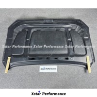 Capot de refroidissement en fibre de carbone style Vari Vrs Circuit pour Subaru Impreza 11 WRX STI Vab Vaf 2015-2021