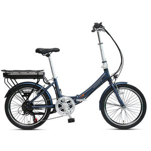 Bicicleta Eléctrica Plegable TXED Popular <span class=keywords><strong>de</strong></span> 20 Pulgadas con Cuadro <span class=keywords><strong>de</strong></span> Aleación <span class=keywords><strong>de</strong></span> Aluminio <span class=keywords><strong>de</strong></span> 6 Velocidades, Frenos <span class=keywords><strong>V</strong></span> y Motor en el Buje Trasero - Product Image 3