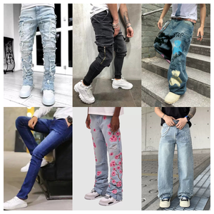 กางเกงยีนส์สกินนี่สำหรับผู้หญิงกางเกงยีนส์มือสอง - Product Image 4