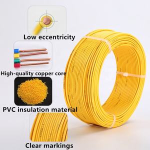 BV 1.<span class=keywords><strong>5mm</strong></span> 2.<span class=keywords><strong>5mm</strong></span> 4mm 6mm 10mm 16mm 25mm 35mm 50mm 単芯銅PVC住宅用BV配線電気ケーブルおよびワイヤー建築用電線 - Product Image 3