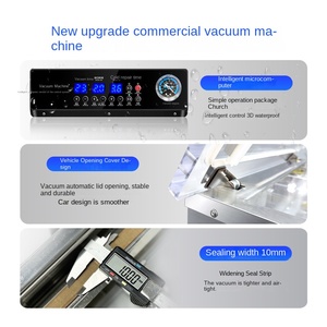 Machine de conservation de la viande de céréales et de noix Machine d'emballage sous vide de riz commerciale Machine de scellage alimentaire - Product Image 5