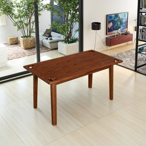 Điều dưỡng <span class=keywords><strong>c</strong></span>ăn hộ nhỏ đồ nội thất bàn ăn hiện đại Nhà gỗ giải trí bàn với trái tim rỗng - Product Image 5