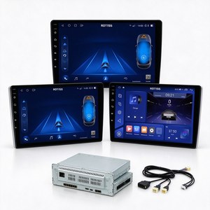 Autoradio 2DIN 9 pouces Android 15 avec DSP, GPS intégré, micro intégré, lecteur DVD de voiture, Android Auto - Product Image 1