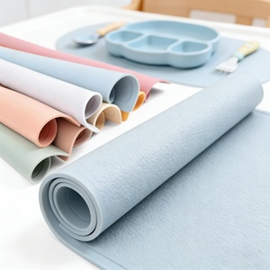 Alfombrilla de Silicona Plegable al por Mayor, Antideslizante, Fácil de Limpiar, Reutilizable, para Cocina, Vajilla para Bebés, Productos de Alimentación Impermeables - Product Image 6