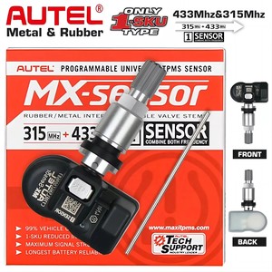 Autel MX-Sensor Programmable Universal <b>TPMS</b> Sensor 315MHz/433MHz 2 In 1 1-Sensor Press-in MX Sensor TPS218 - Product Image 3