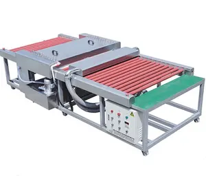 Automatic Air Knives Drying High Speed Cleaning Glass Horizontal Glass Washing Machine