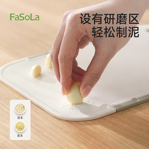 FaSoLa Folding Cutting Board Portable Tri Fold Rectangle For Home Baby Food Camping Fruit Chopping Blocks - Product Image 4