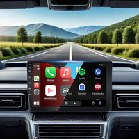 Radio Reproductor de DVD para Auto con Pantalla Táctil Android Universal de 9 Pulgadas, USB, Bluetooth, WIFI y Carplay, Disponible en Fábrica