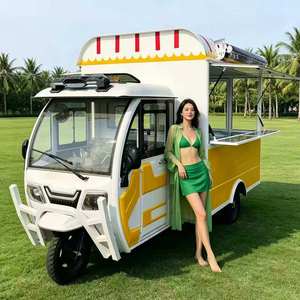 Food Truck Personalizzabili/Furgoni per Fast Food/Dessert/Campeggio, Furgoni Alimentari Mobili, Completamente Attrezzati con Set Completo di Attrezzature da Cucina. - Product Image 1