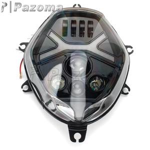 Faro delantero LED para motocicleta <span class=keywords><strong>SUZUKI</strong></span> <span class=keywords><strong>v</strong></span>-<span class=keywords><strong>strom</strong></span> DL1000 DL650, lámpara de circulación diurna, haz alto/Lo, 12V, color negro, E9 - Product Image 2