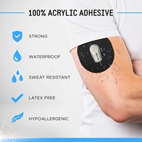 Adhésifs hypoallergéniques Patch de surveillance continue du glucose Patch de surveillance de la glycémie