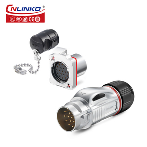 Cnlinko M24 kim loại 19 pin IP68 công nghiệp không thấm nước thiết bị điện thông tư nối - Product Image 1