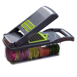 Multi-function Mandoline <b>Vegetable</b> Slicer With Drain Basket - Product Image 1