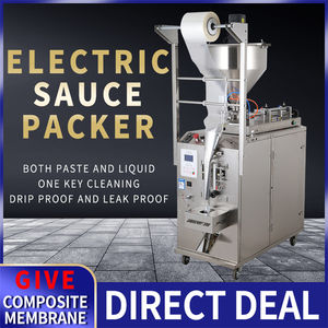 Macchina imballatrice verticale di calore di riempimento liquido del Ketchup dell'attrezzatura del miele della bevanda dell'alimento dell'imballaggio e della bustina - Product Image 5