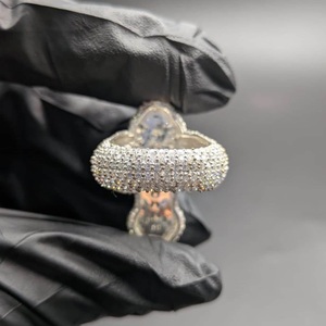 Anillo de Diamantes de Oro Amarillo para Mujer Moderna, Diamante Natural, Oro Sólido, Joyería de Compromiso y Boda, Joyería Fina Elegante - Product Image 6