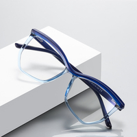 MS 2161 Vente de gros TR90 + CP Optique Anti-lumière bleue Lunettes pour femmes Logo personnalisé Monture à la mode Design Nouvelles lunettes