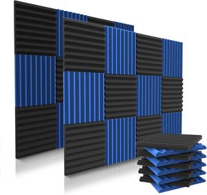 Paneles acústicos de tela de espuma acústica insonorizada tipo cuña OEM, <span class=keywords><strong>aislador</strong></span> de Sonido interior para absorción de Sonido interior - Product Image 5