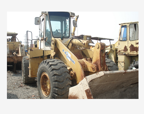 Used Kawasaki 90Z Wheel Loader - High Digging Power, CE Certified