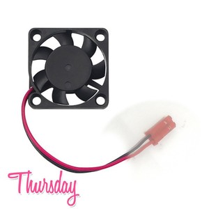 Ventilateur Raspberry Pi 30x30x10mm DC 5V 12V, double ventilateur de refroidissement avec dissipateur thermique pour processeur, roulement à billes, faible bruit 18dba - Product Image 4