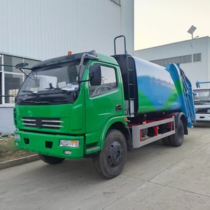 Camión de Basura Compactador Dongfeng 4X2, Camión Recolector de Basura Compactador de 8 Metros Cúbicos, en Venta - Product Image 1