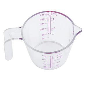 Vente en gros de jugs doseurs incassables de 8 oz (17 cl) en plastique pour l'huile, le vinaigre, la farine, avec poignée - Product Image 6