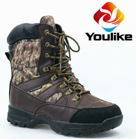 Bottes de neige pour homme YL630, mi-mollet, thermiques, antidérapantes, imperméables, camouflage, pour la chasse