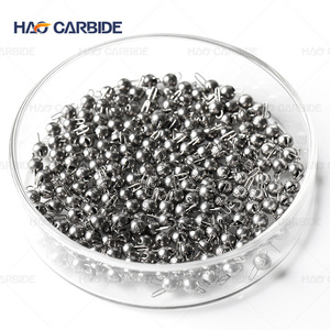 Poids Cheburashka en tungstène plombs de pêche 0.3g 0.5g 0.7g tête de gabarit à boulet de canon en tungstène poids de plate-forme Cheb en tungstène - Product Image 2