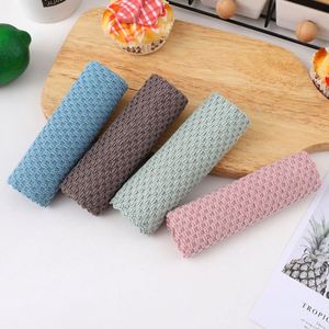 Serviette de cuisine en microfibre à motif grain d'orge, sans huile, séchage rapide, facile à nettoyer, chiffon multifonctionnel pour usage domestique - Product Image 3