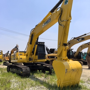 Strong power Used Excavator Komatsu PC240 pc220 pc210 heavy duty digger with Stable Hydraulic Performance for Site Work - Product Image 1