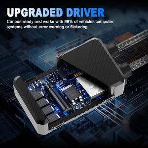 Phares LED blancs 6500k en parfait état pour motos et jeeps de jeunesse, feux de route/croisement, feux antibrouillard et clignotants 9-36V 36W - Product Image 6