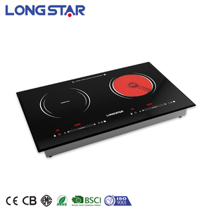 Cocina Exterior de Doble Hornilla, Modelo 2025, Venta Caliente de Fábrica, 3000W, Control Táctil con Sensor, Inducción Integrada, Cerámica Lisa - Product Image 4