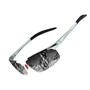 Nouveautés 2025 – Lunettes de soleil carrées rétro polarisées UV400 pour hommes, avec logo personnalisé, vision nocturne, pour la pêche et la conduite - Product Image 2